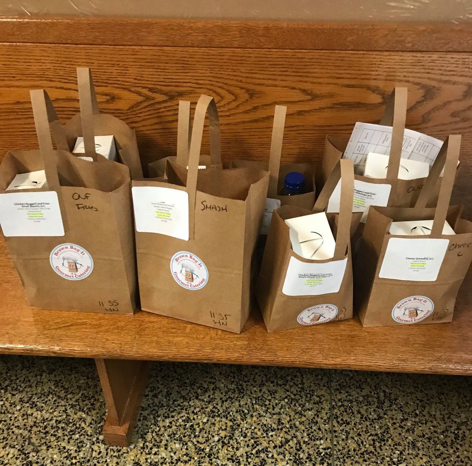 Brown BagIt Lunch Program Holy Name of Mary Catholic School Valley Stream, NY